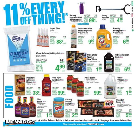 Menards Weekly Ad Jul 26 – Aug 01, 2020