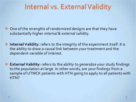 External Vs Internal Validity Social Work Exam Internal Validity Applied Behavior Analysis