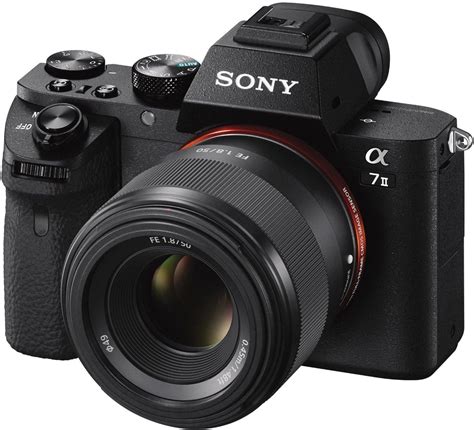Sony SEL-50F18F E-Mount Vollformat Objektiv schwarz: Amazon.de: Kamera