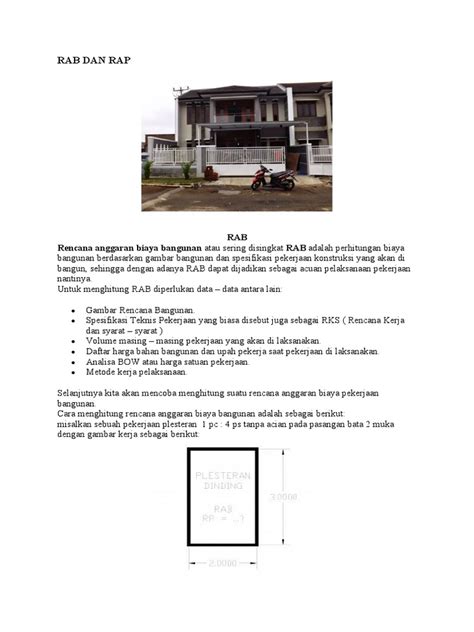 rab  rap  teknologi rekayasa
