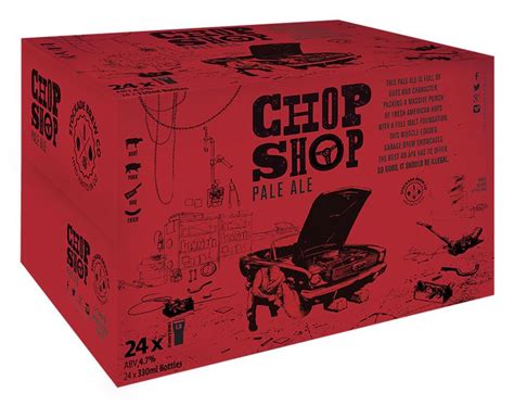 Chop Shop Pale Ale Carton