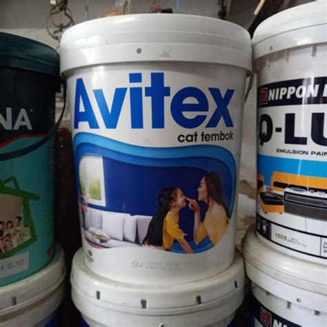 Jual Cat Tembok Avitex SW Super White Kemasan 25 Kg Pail