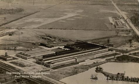 Engineering Laboratory And Airport Ford Motor Company Dearborn MI