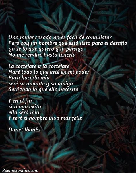 Mejores Poemas Para Conquistar Una Mujer Casada Poemas Online