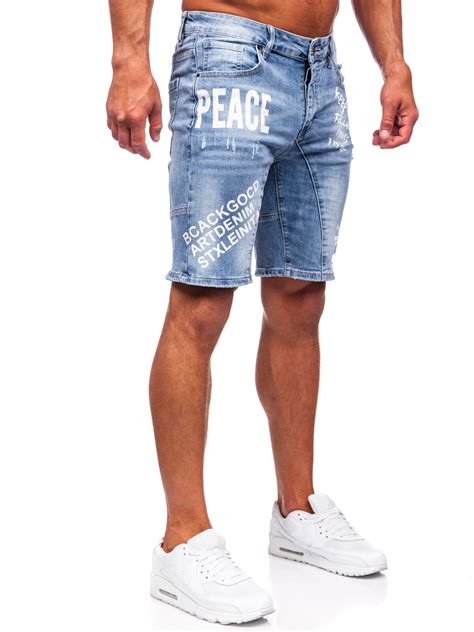 Jeans Shorts Jeanshose Kurzhose Denim Bermudas Classic Kurze Herren