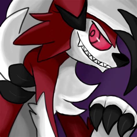 Lycanroc Midnight Form By Spatialpearl On Deviantart