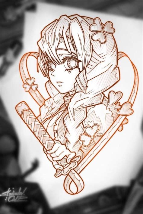 Pin De Maddy Em Mitsuri Em Tatuagens De Anime Personagens