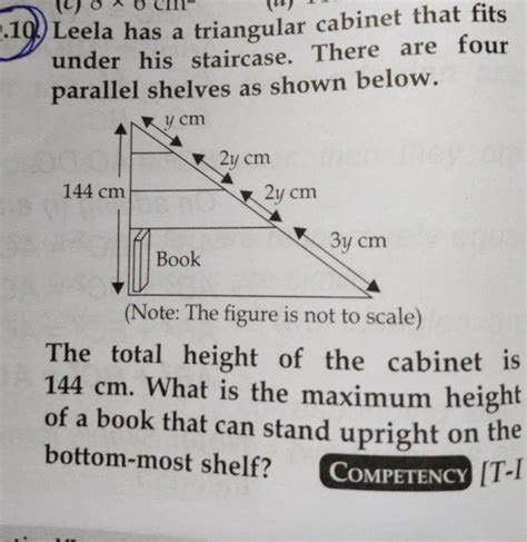 Leela Has A Triangular Cabinet That Fits Under His Staircase There A