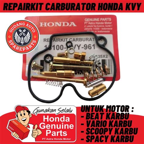 Jual Original Ahm Repair Kit Karburator Honda Beat Vario Scoopy Spacy