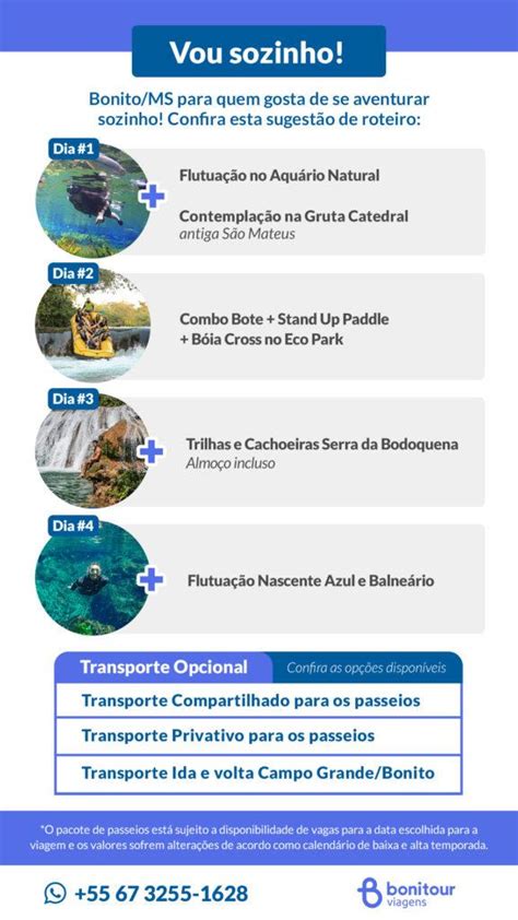 Roteiro Para Bonito Ms Descubra Como Montar O Seu