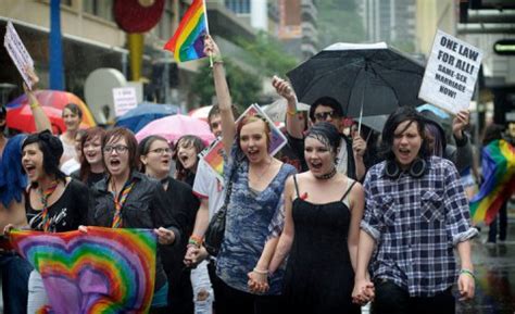 Brisbane Rally For Same Sex Marriage March Th Indymedia Australia