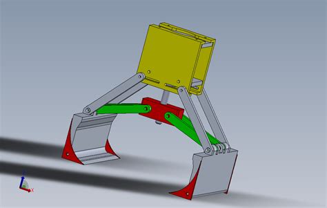 机器人机械抓手solidworks 2014模型图纸下载 懒石网