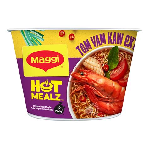 Maggi Hot Mealz Instant Bowl Noodles Tom Yam Ntuc Fairprice