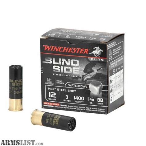 Armslist For Sale New Winchester Blind Side 12 Ga 3 Bb Hex Steel