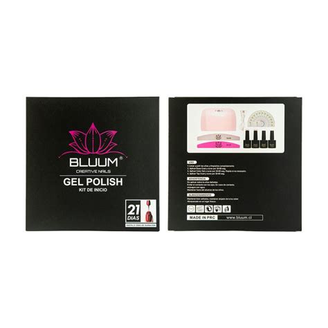 Kit De Inicio De Esmaltado Permanente Bluum Bluum Creative Nails