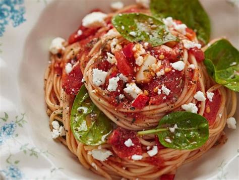 P Tes La Feta Et Tomates Cerises R Ties Uunifetapasta