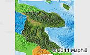 Satellite D Map Of Morobe