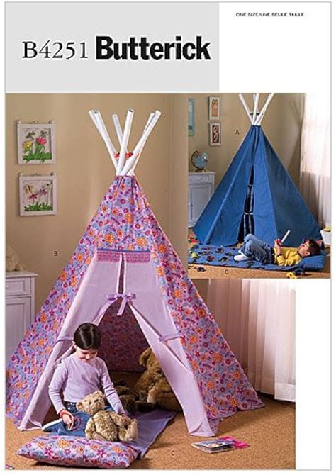 35 Designs Teepee Sewing Pattern Free Pirsharonpablo