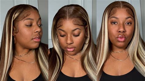 The Best Wig Install Ever Pre Plucked Skin Melted Blonde