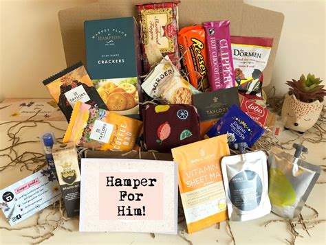 Hamper For Him Birthday Gift For Man Brother Husband Pamper Box For