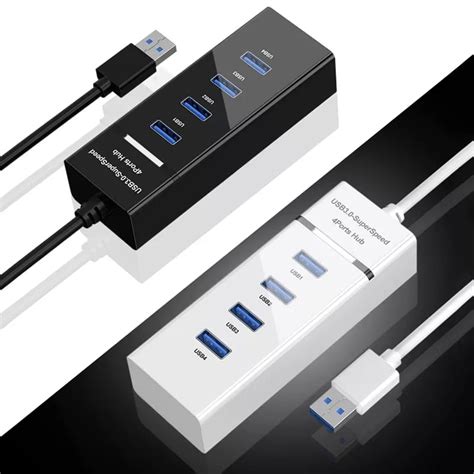 Extension Hub Usb 3 0 4 Puertos 5 Gbps Cable Extensor InTouch Perú