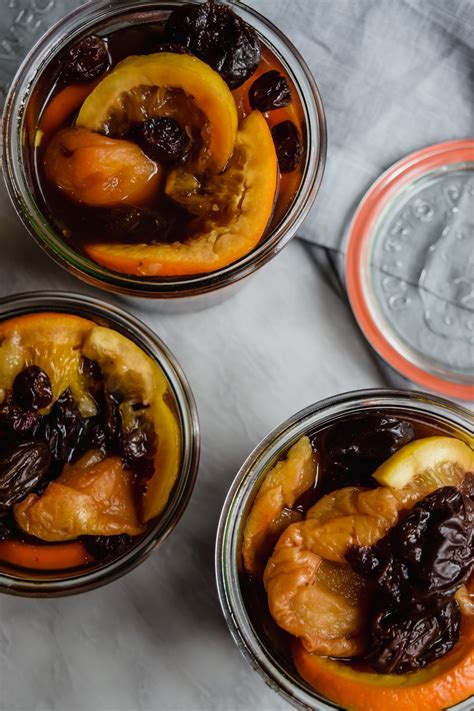 Dried Fruit Compote Delicious Dish