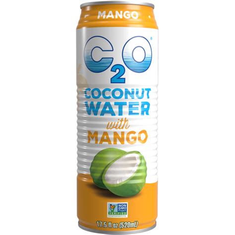 C2o Pure Coconut Water C2o Coconut Water With Mango 17 5 Oz From Sprouts Farmers Market