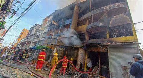 Trujillo Edificios Afectados Tras Incendio En Emporio Albarrac N