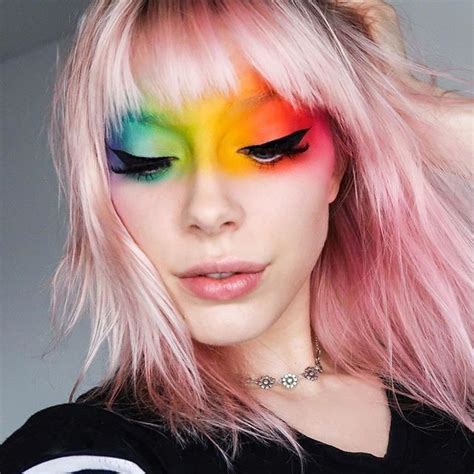 Makeup Beauty Hair Skin Colorful And Fun Pride Makeup Looks