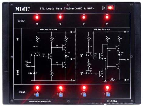 Ttl Nor Gate Circuit Circuit Diagram