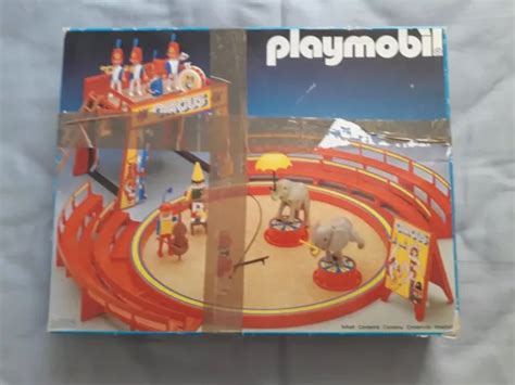 Playmobil Cirque Rouge Vintage Avec Boite Eur Picclick Fr