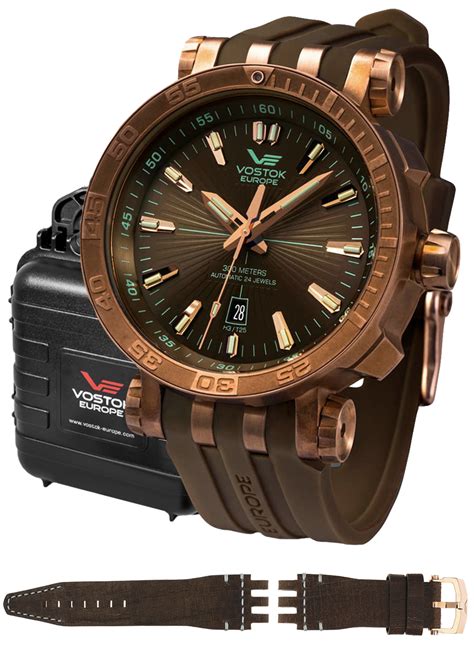 Vostok Europe NH35A 575O285S Energia Rocket Bronze Zegarek Net