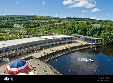 A General Overview Of The Shopping Centre At Loch Lomond Shores Near