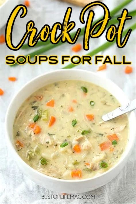 Crock Pot Soups For Fall 25 Slow Cooker Fall Recipes