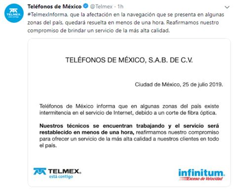 Introducir 78 Images Telefono Para Levantar Reporte Telmex Viaterramx