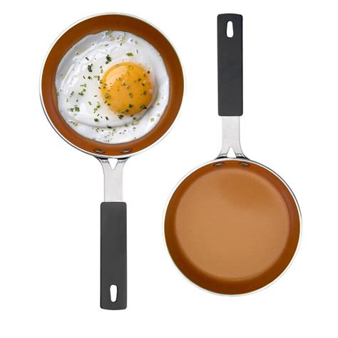 Gotham Steel Mini Egg 5 5 Copper Core Non Stick Frying Pan Reviews