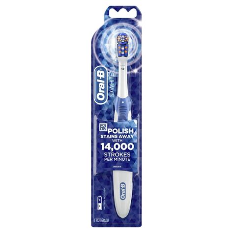 Oral B 3d White Electric Toothbrush Battery Power Various Colors