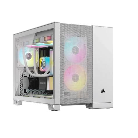 Gabinete Corsair D Airflow Tg Mid Tower Dual Chamber White