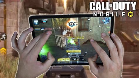 Call Of Duty Mobile Finger Claw Hand Cam Gameplay Ipad Pro Youtube