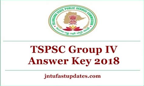 Tspsc Group 4 Final Answer Key 2018 Released Download Question