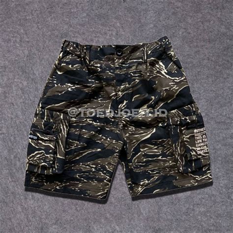 Jual Cargo Celana Tactical Pendek Pria Motif Tiger Camo ORIGINAL DISTRO