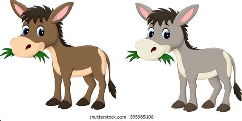 Donkey Eating Grass Royalty-Free Images, Stock Photos & Pictures ...