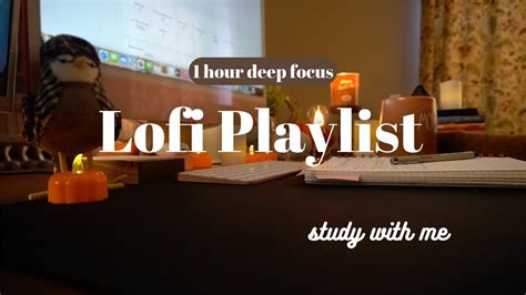 Relaxing Lofi Playlist 1 Hour Study With Me Silent Timer YouTube