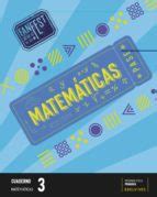 MATEMÁTICAS 3º PRIMARIA CUADERNO PROYECTO FANFEST con ISBN