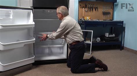 Frigidaire Refrigerator Repair How To Replace The Spill Safe Shelf