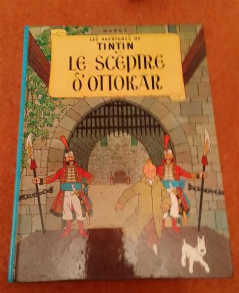 Troc Echange Bd tintin le sceptre d ottokar en très bon état année