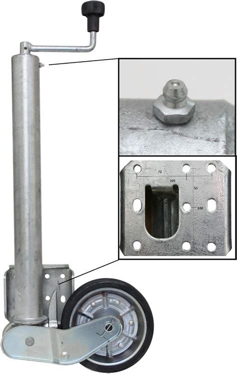 P4U AL KO Roue jockey automatique numéro AL KO 1212382 roue de