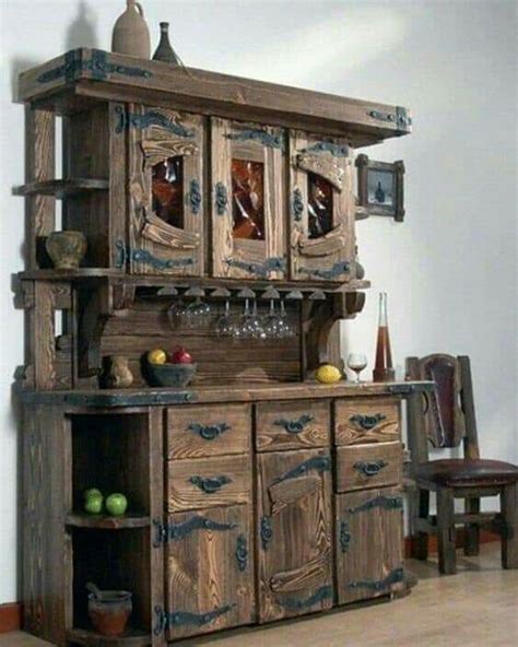 Pin By Lucita Campos On Cocinas Y Mas Estilos Rustic Kitchen Cabinets