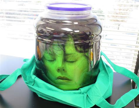 Diy Décor Spooky Halloween Head In A Jar