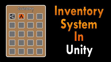 How To Make An Inventory System In Unity Part1 YouTube